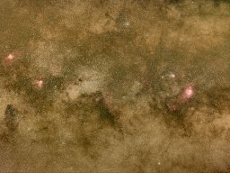 Voie Lactée dans le Sagittaire